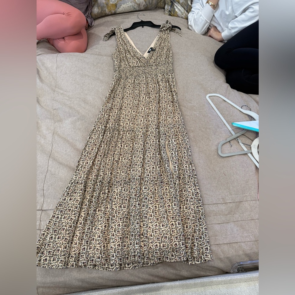 PAIGE Animal Print Maxi Dress